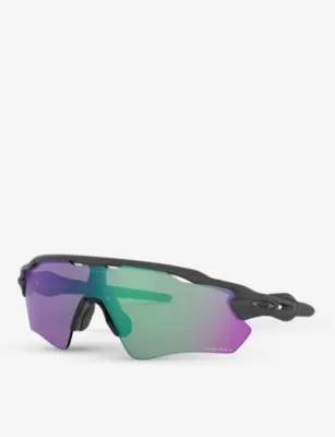 OAKLEY OO9208-44 Radar® EV Path® O Matter™ rectangular-framed sunglasses detail 2