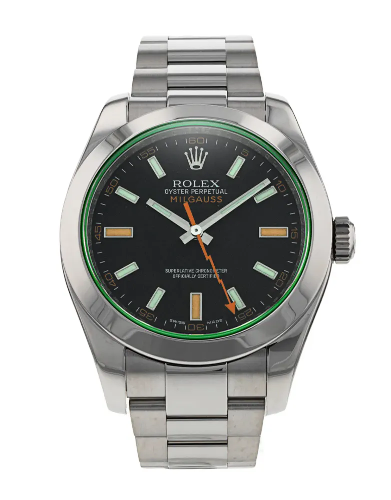 Rolex Milgauss 116400 GV — 2010 — Very good