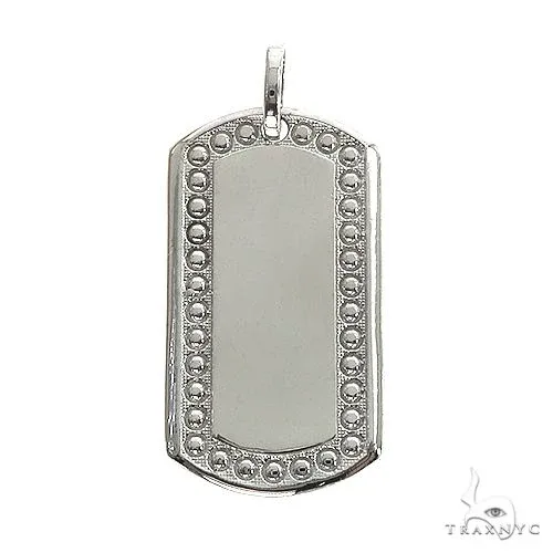 RINA - For Him FACTORY 14K Gold Dog Tag Pendant 66812 in Rose Gold – Pendant