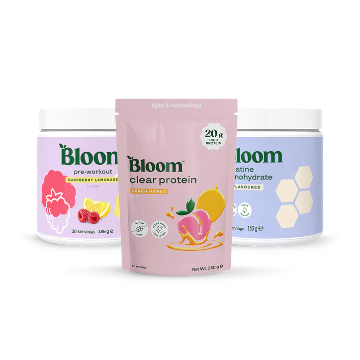 Bloom Peach Mango Clear Whey 589g Bundle