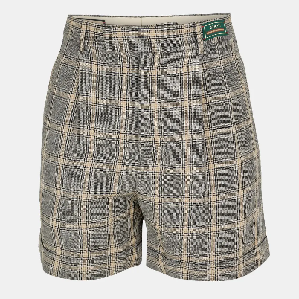 Gucci Men's Wool Tailored Fit Shorts