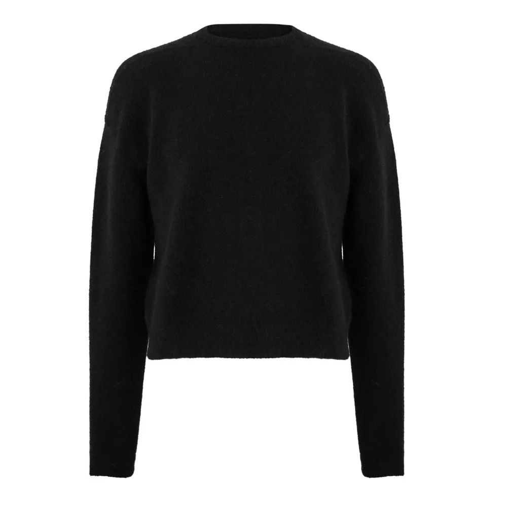 Rick Owens Round Neck Sweater in Black – Clothing