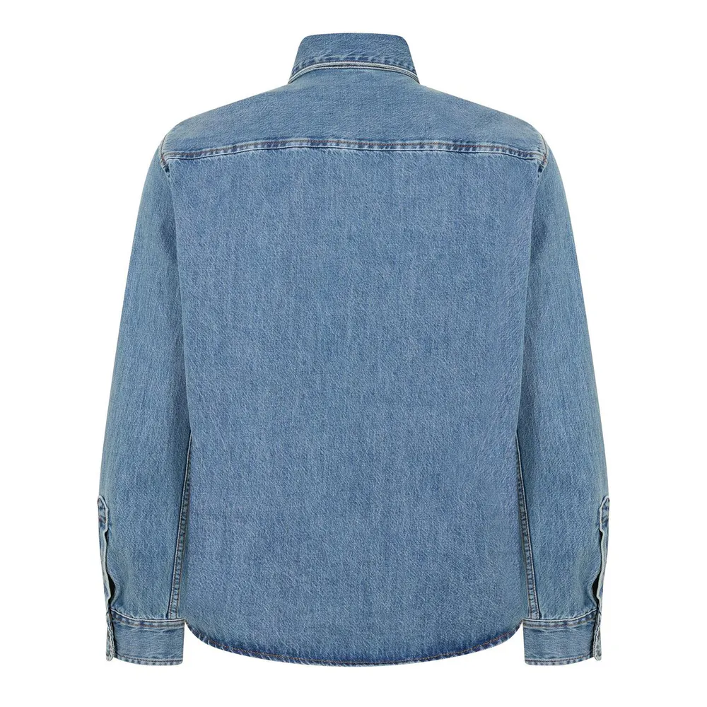 Ami Paris Men's ADC Long Sleeve Denim Shirt detail 2