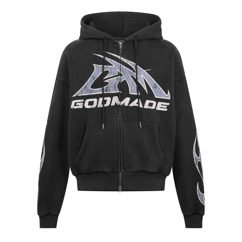 God Made GM LG Zip Hoodie Sn00