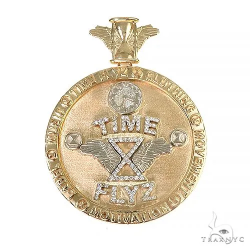 RINA - For Him CUSTOM Custom Made Time FLYZ Pendant 66987 in Rose Gold – Pendant