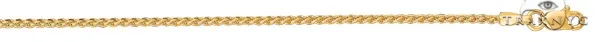 JALGAS - ROYAL CHAIN GROUP 14k Yellow Gold Shiny Round Wheat 1.5mm 20 Inches 38192 in Yellow – Chain