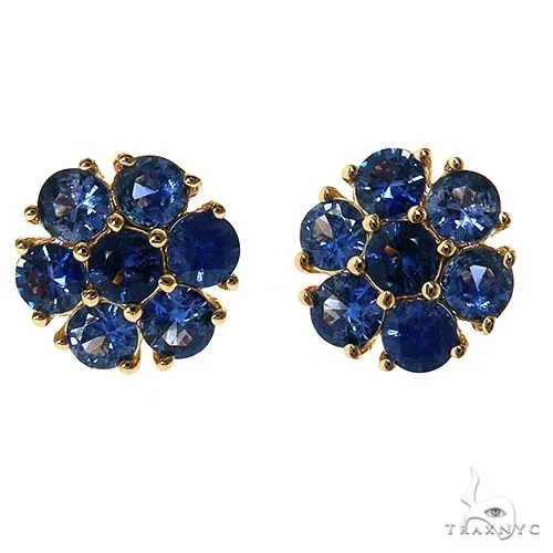 PIA - For Him GEMSTONES Ocean Breeze Flower Earrings Large 69897 in Rose – Earrings
