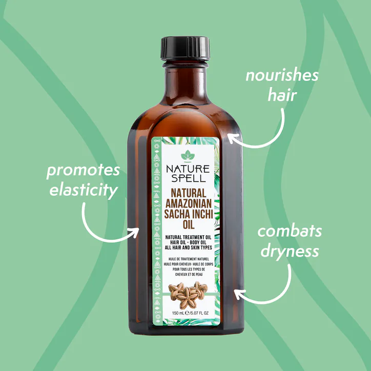 Nature Spell Amazonian Sacha Inchi Hair Oil 150ml, additional product view 3
