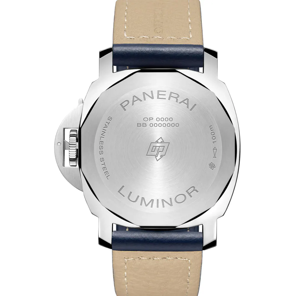 Panerai Luminor Logo 44mm Mens Watch - Interchangeable Strap detail 2