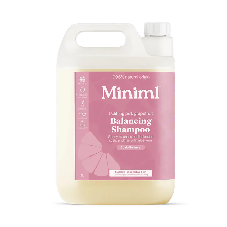 Miniml Balancing Shampoo Uplifting Pink Grapefruit 5L Refill