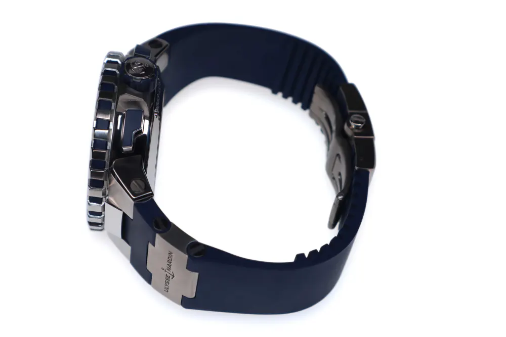 Ulysse Nardin Marine 1553-155-3/43 — 2018 — Very good in Blue, additional product view 2