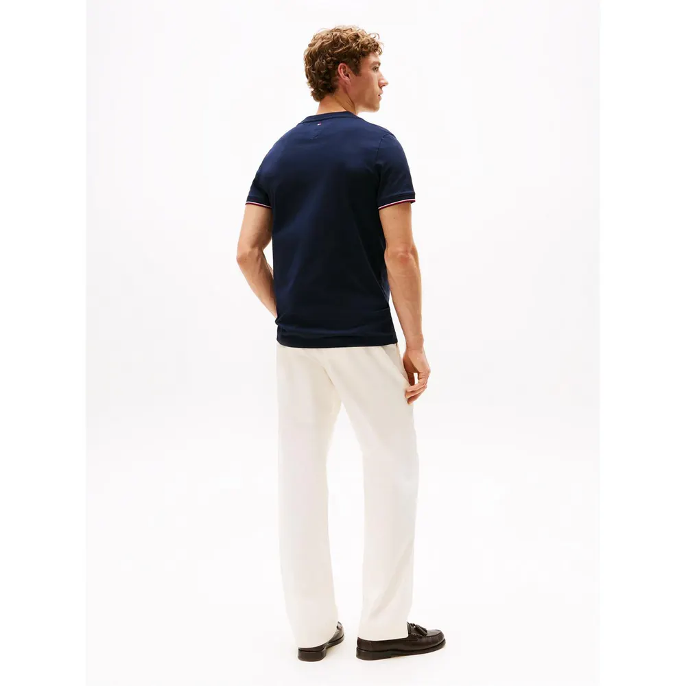 Tommy Hilfiger Logo Tipped T-Shirt detail 3