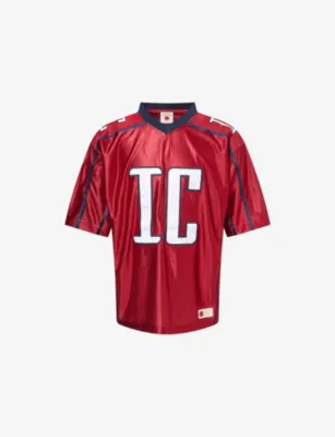 ICECREAM Embroidered Oversize Jersey Football Shirt
