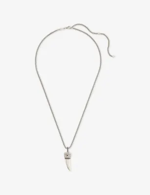 THOMAS SABO Wolf Tooth Sterling-Silver Pendant Necklace