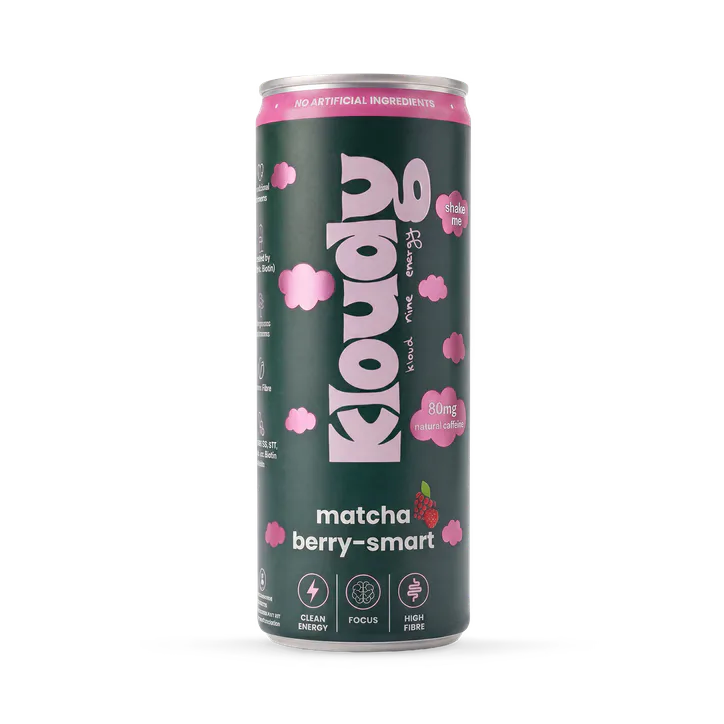 Kloudy Matcha Berry Smart Functional Matcha Energy Drink 12 x 250ml detail 2
