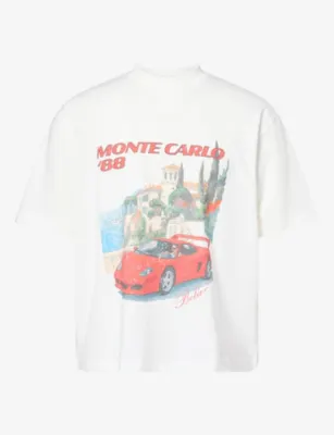 BELIER Monte Carlo Graphic-Print Cotton T-Shirt