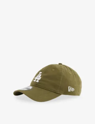 NEW ERA 9TWENTY LA Dodgers Woven Cap in Green Med – Mens | Hats | Caps