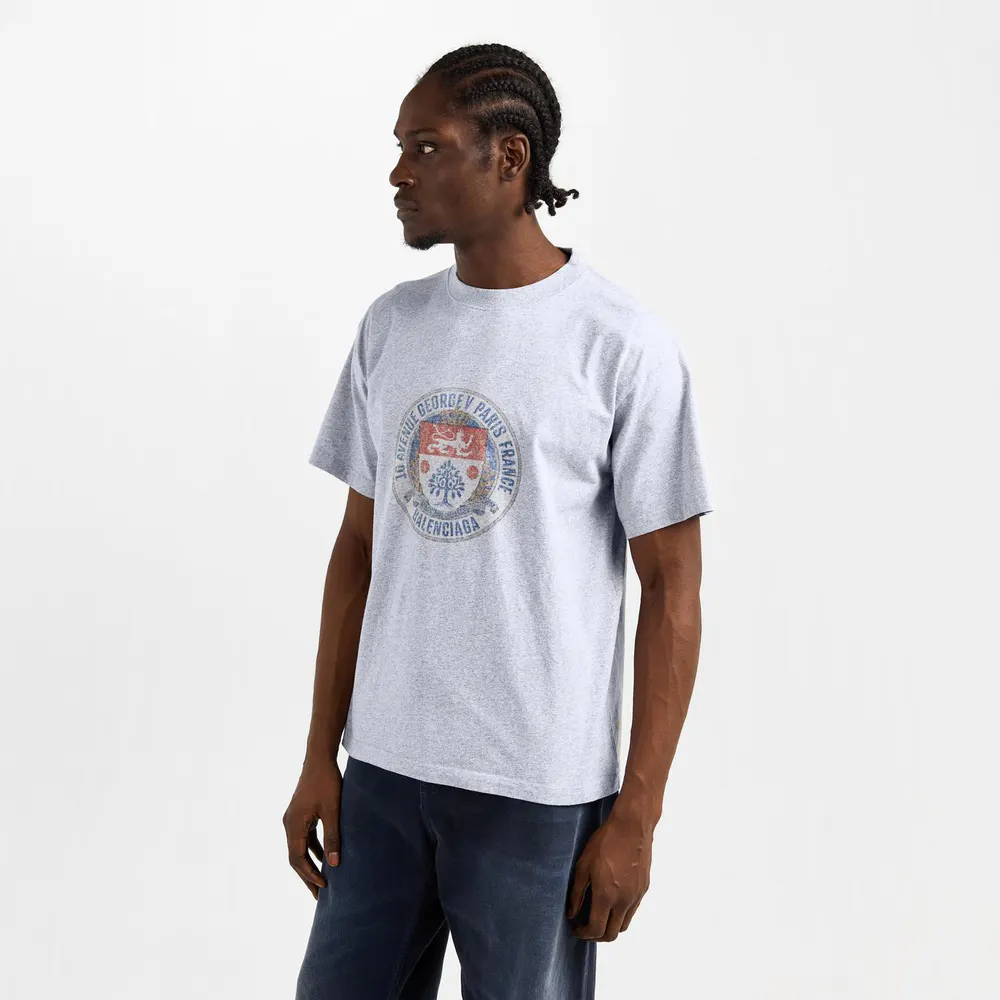 Balenciaga Men's Bal Standard T-Shirt detail 3