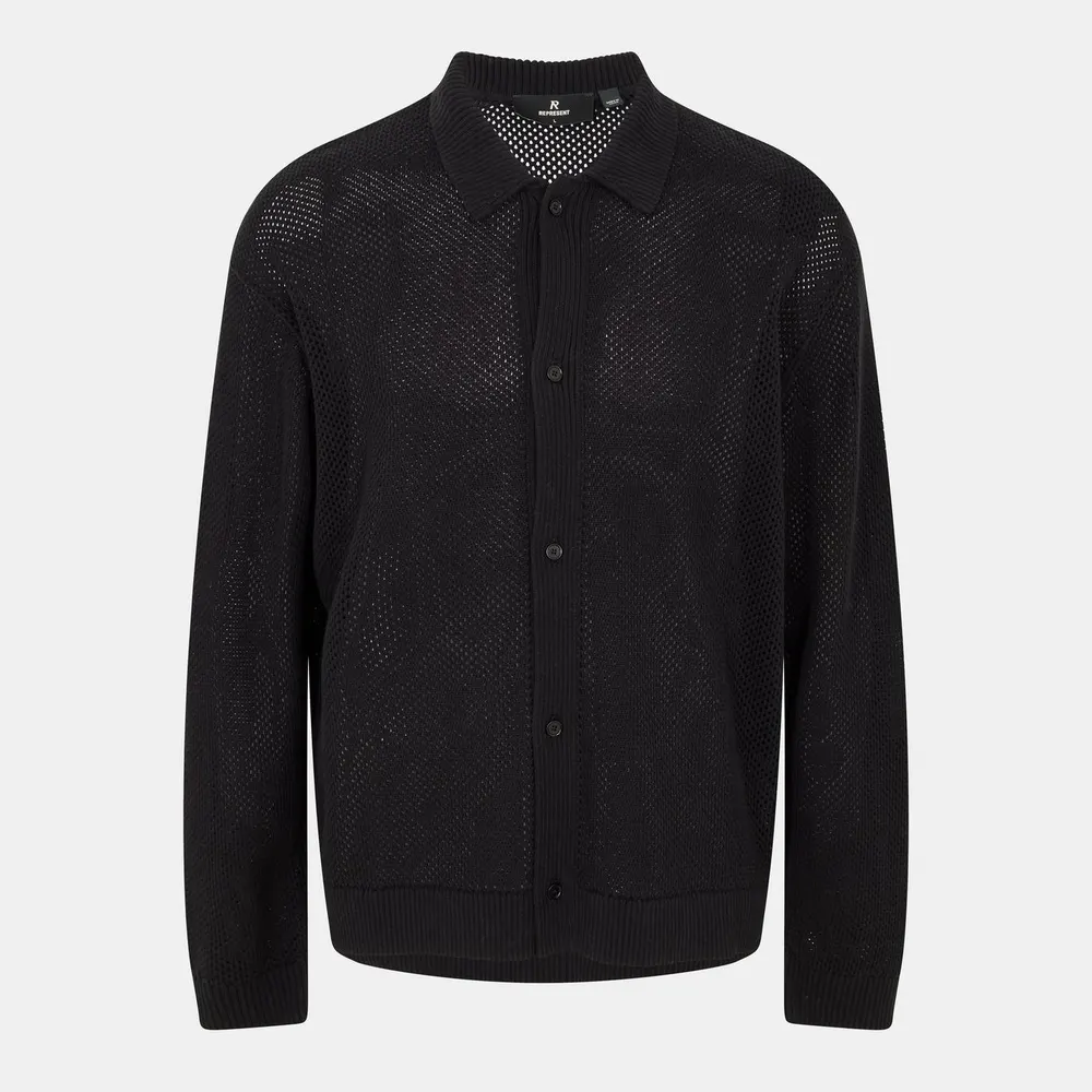 Represent Men's Long Sleeve Plain Shirt