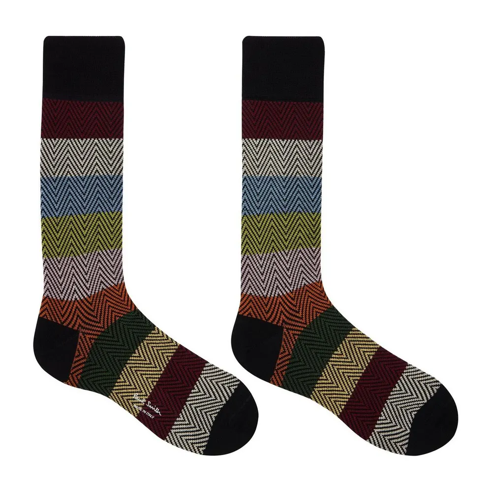 Paul Smith Mens 3-Pack Crew Socks Gift Box detail 2