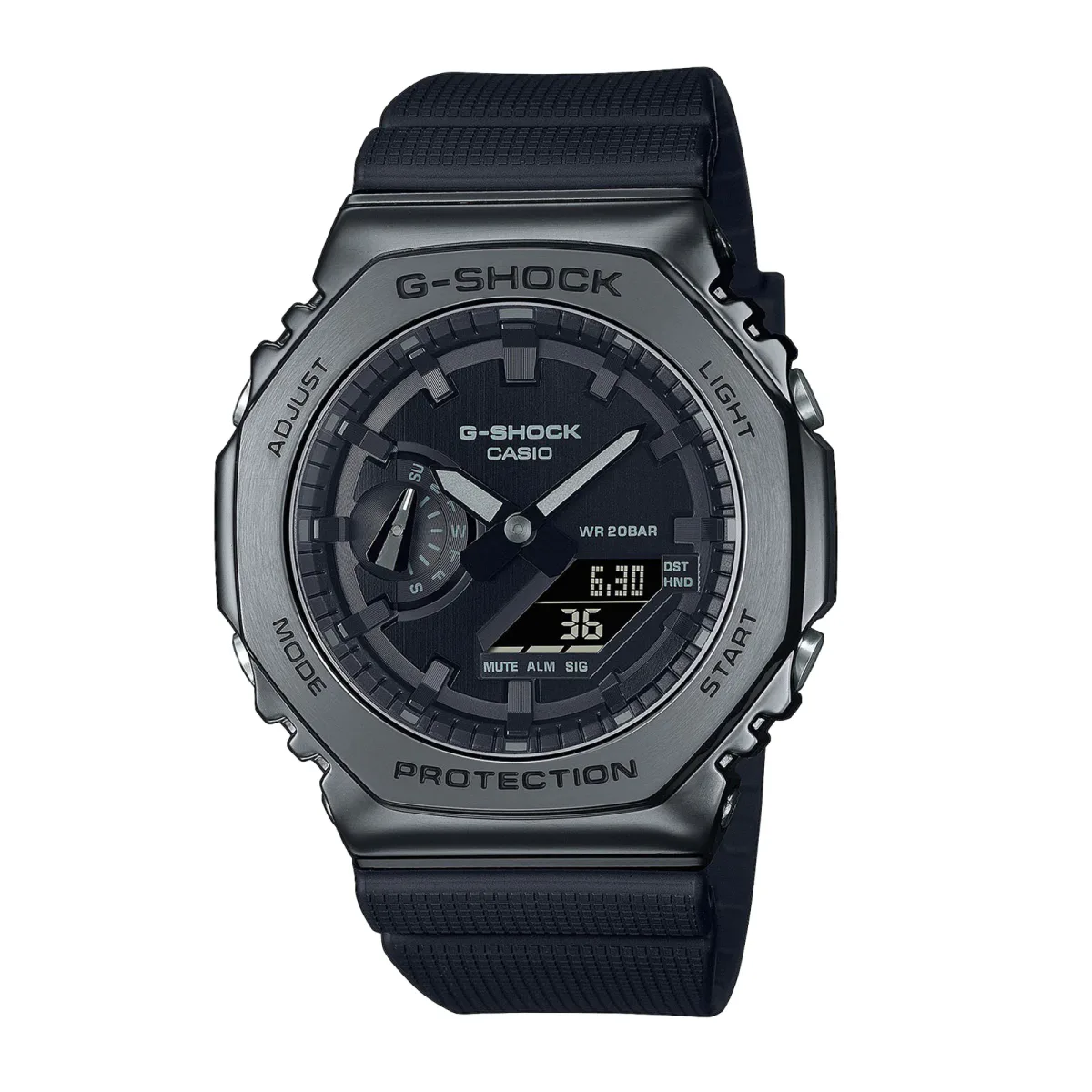 Casio G-SHOCK All Black Metal Cover Series