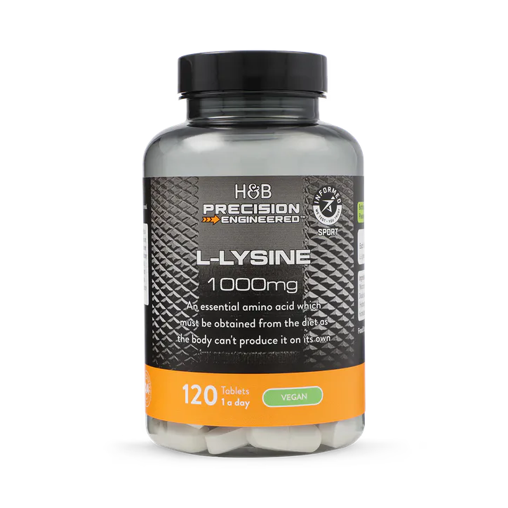 Precision Engineered L-Lysine 1000mg 120 tablets