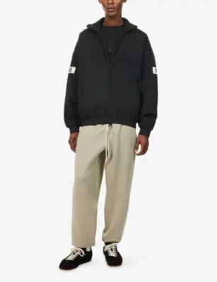 FEAR OF GOD ESSENTIALS F26 Zip-UP Cotton-Blend Track Jacket detail 2