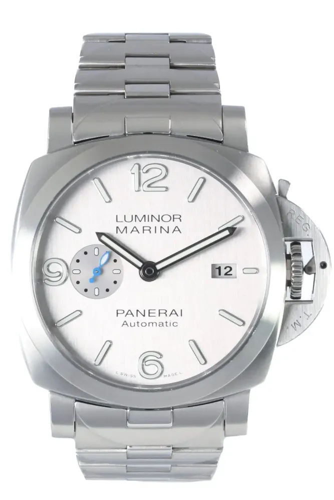 Panerai Luminor Marina PAM00978 — 2014 — Very good in Silver Quarter Arabic – Pre-owned watches