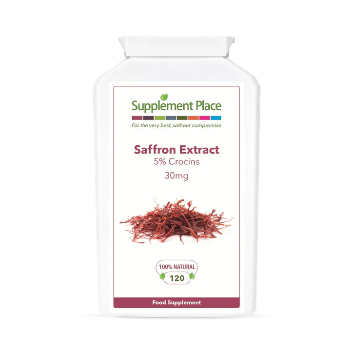 Supplement Place Saffron Extract 30mg | 5% Crocins | 120 Capsules
