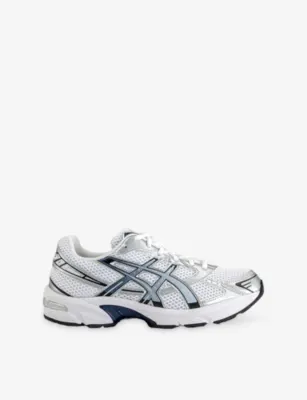 ASICS Gel 1130 Mesh Trainers - 9.5 in WHITE STORM CLOUD – Mens | Trainers | Lace up trainers