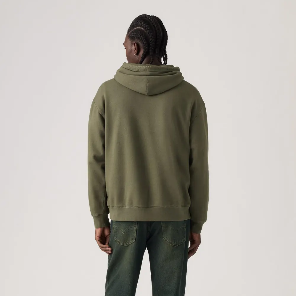 Levis Men's Stretched Graphic Cotton Over the Head Relaxed-Fit Hoodie detail 3