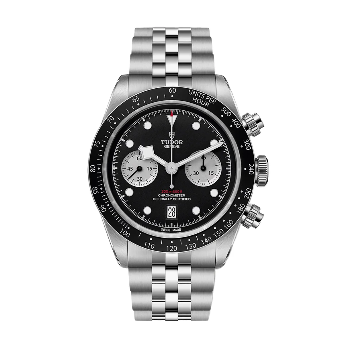 Tudor Black Bay Chrono 41mm Steel Case Steel Bracelet