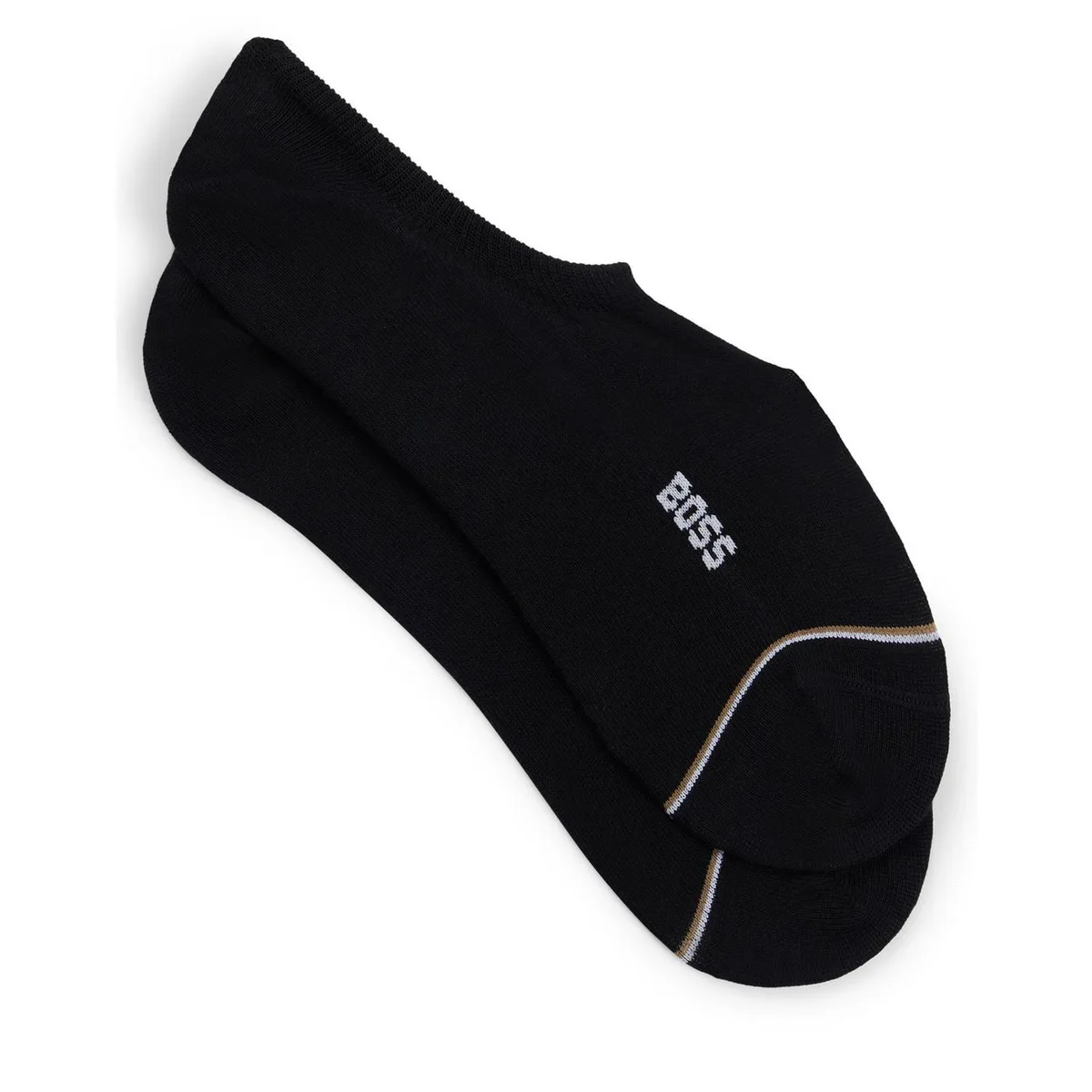 Boss Mens BOSS Bodywear 2-Pack Low Socks with Logo Detail