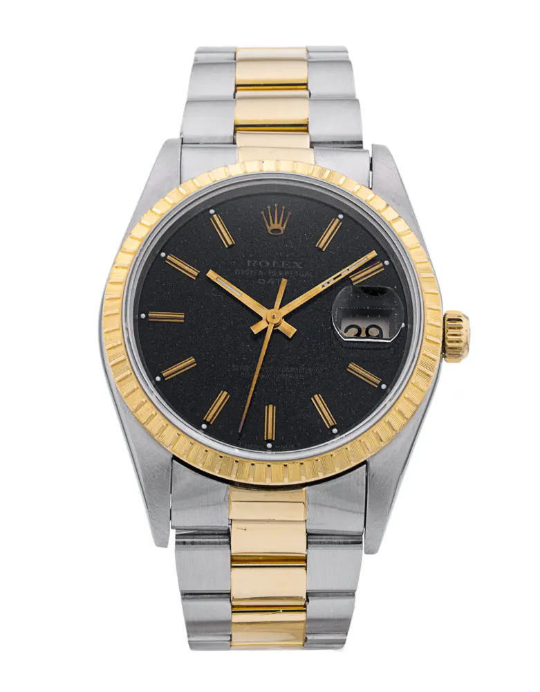 Rolex Oyster Perpetual Date 15223 — 1992 — Good in Black Baton – Pre-owned watches