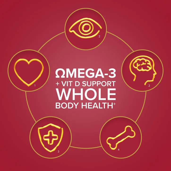 Seven Seas Omega-3 Fish Oil & Immunity 30 Tablets & 30 Capsules (1 Month Supply), additional product view 2