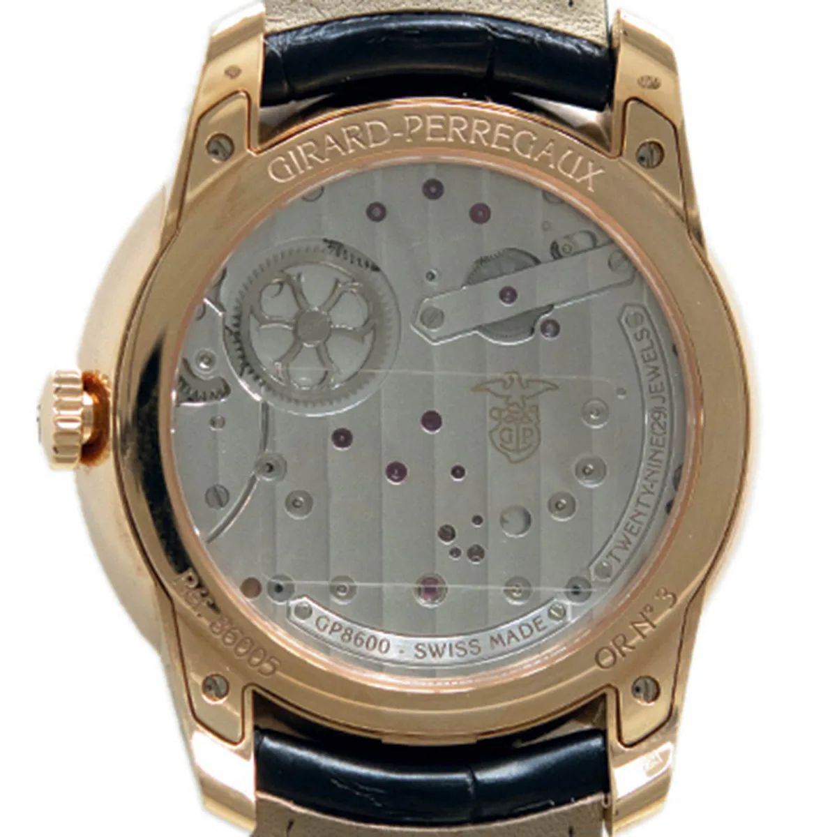 Girard Perregaux Classic Bridges Rose Gold 40mm in Skeleton, additional product view 2