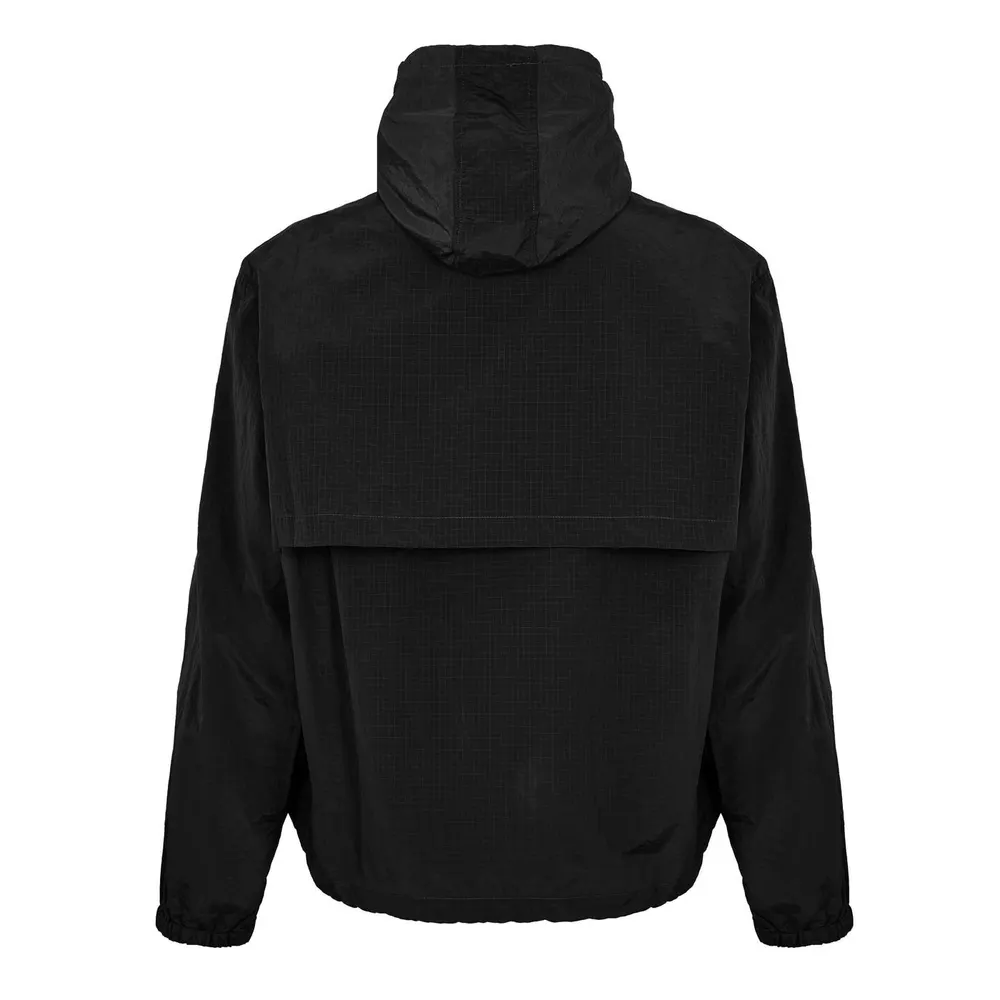 Summit Men's Ripstop Windbreaker in Black, additional product view 2