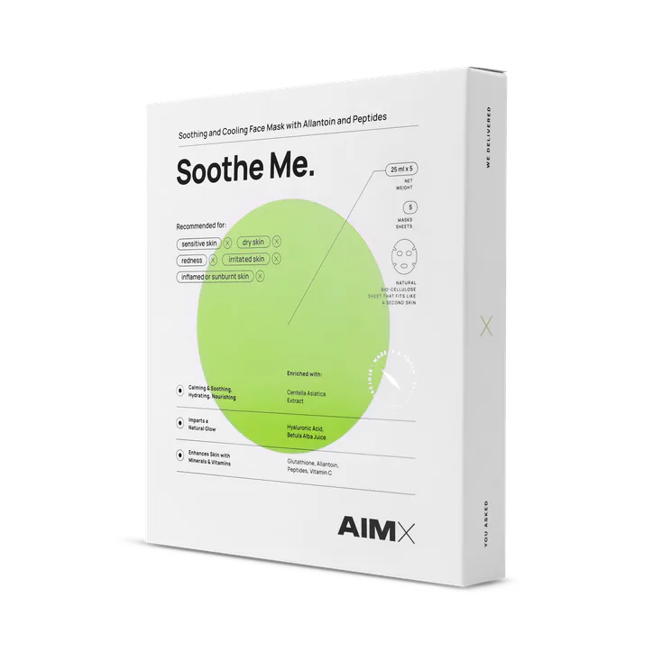 AIMX Soothing Sheet Mask With Peptides Soothe Me 25ml