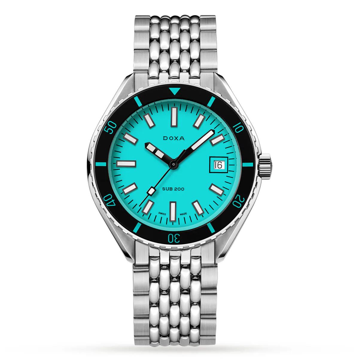 DOXA Sub 200 Aquamarine 42mm Mens Watch