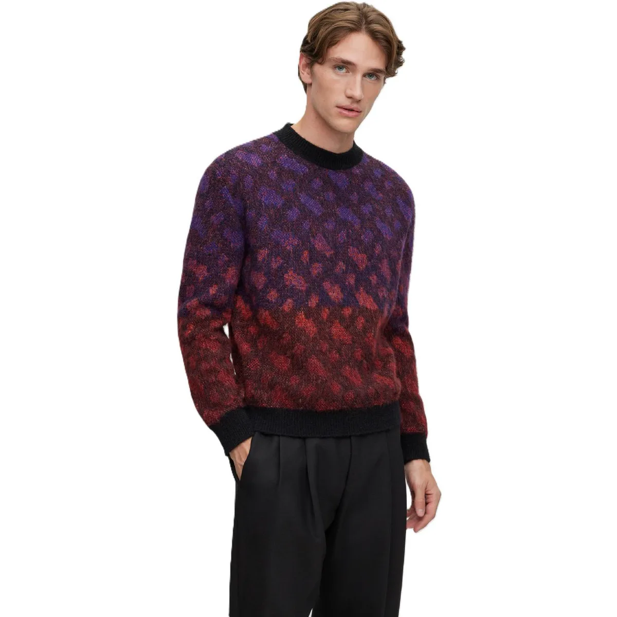 Boss Men's Miracolo Crew Neck Jumper