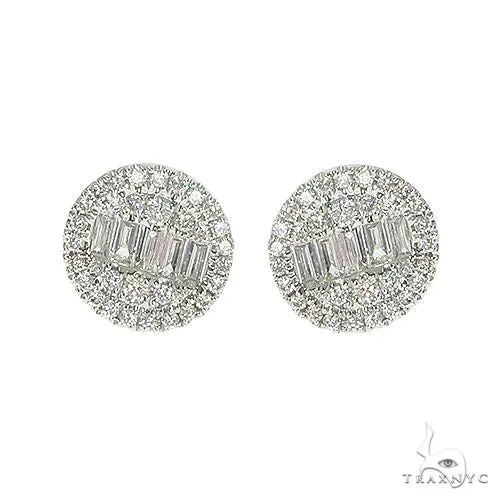 ANNA - UNITED 18K Gold Diamond Earrings 66889 in White Gold – Earrings