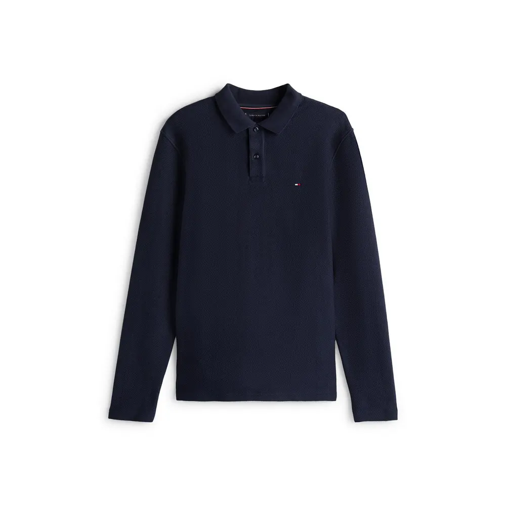 Tommy Hilfiger Men's Herring Long Sleeve Polo Shirt