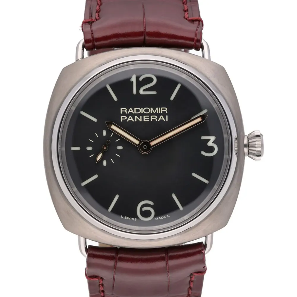Panerai Radiomir Manual PAM00338 — 2013 — Excellent in Black Quarter Arabic – Pre-owned watches