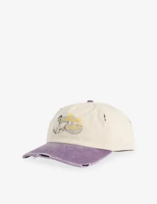 DUKE & DEXTER Make Art Graphic-Print Cotton Cap
