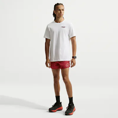 Nike Stride Men's Dri-FIT 13cm (approx.) Brief-Lined Running Shorts - Fusion Red