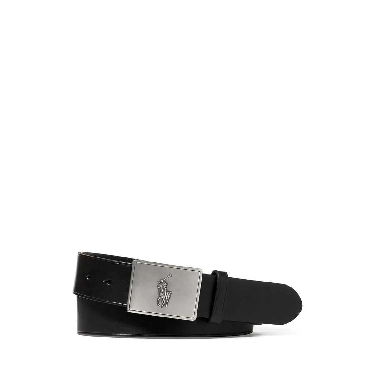 Polo Ralph Lauren Men's Plaque Leather Belt
