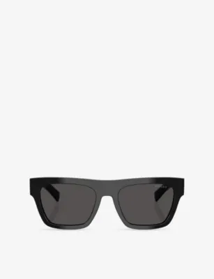 PRADA PR C03S Square-Frame Acetate Sunglasses