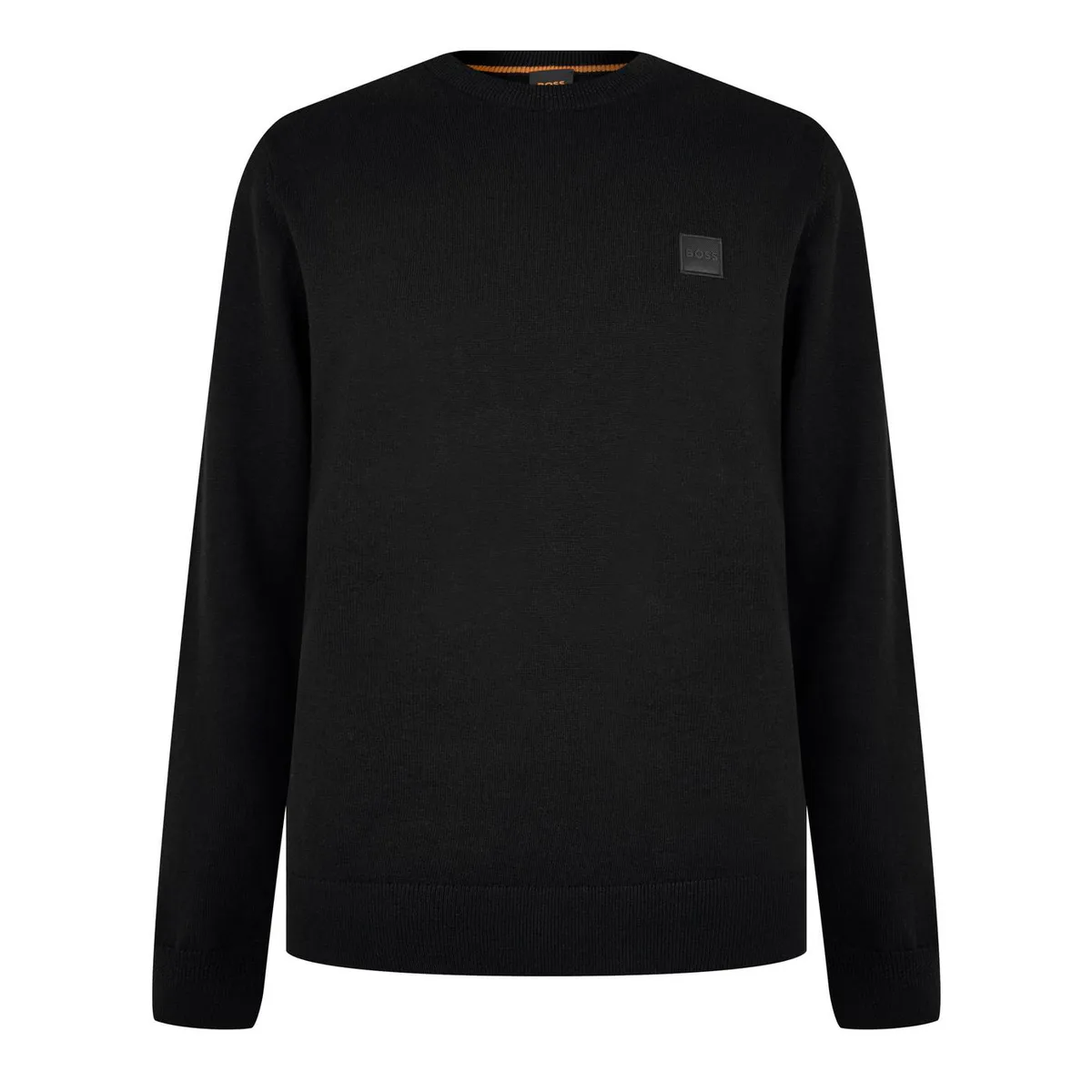 Boss Mens BOSS ORANGE Long Sleeve Crew Neck Jumper (Kanovano)