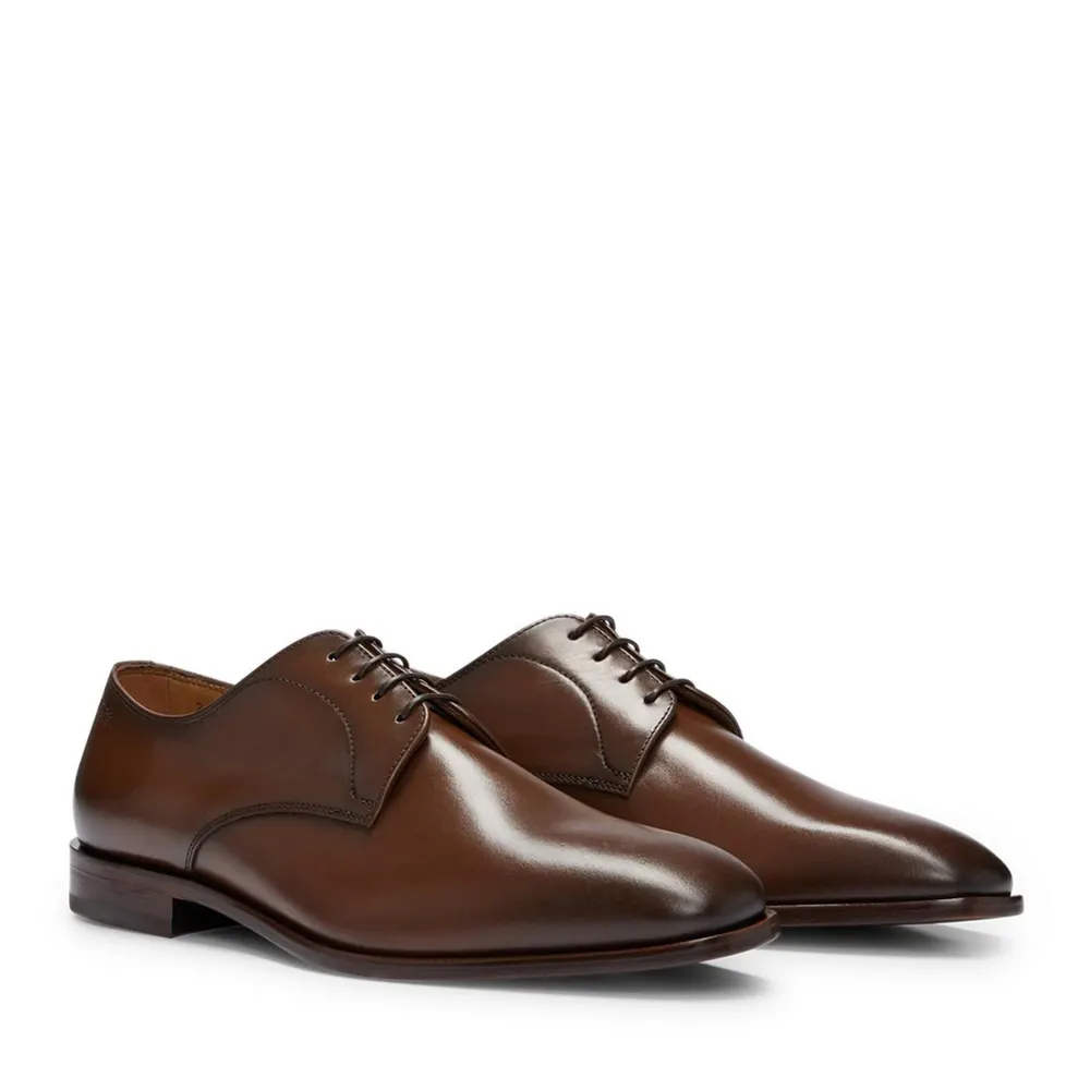 Boss Men's Lisbon Derby Crafted Silhouette Shoes detail 3