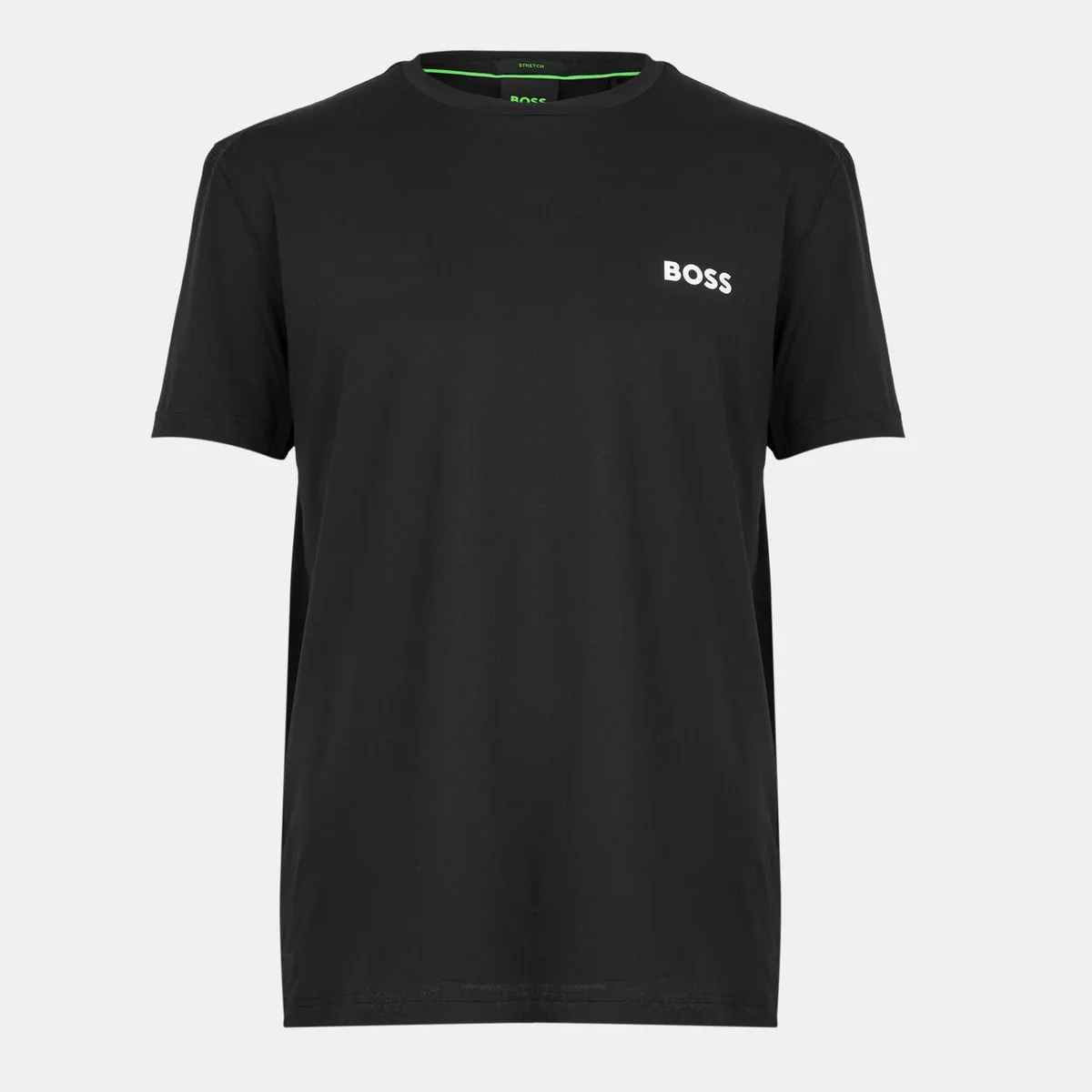 Boss Mens BOSS GREEN Short Sleeve Performance Gym Top - Tech Cotton